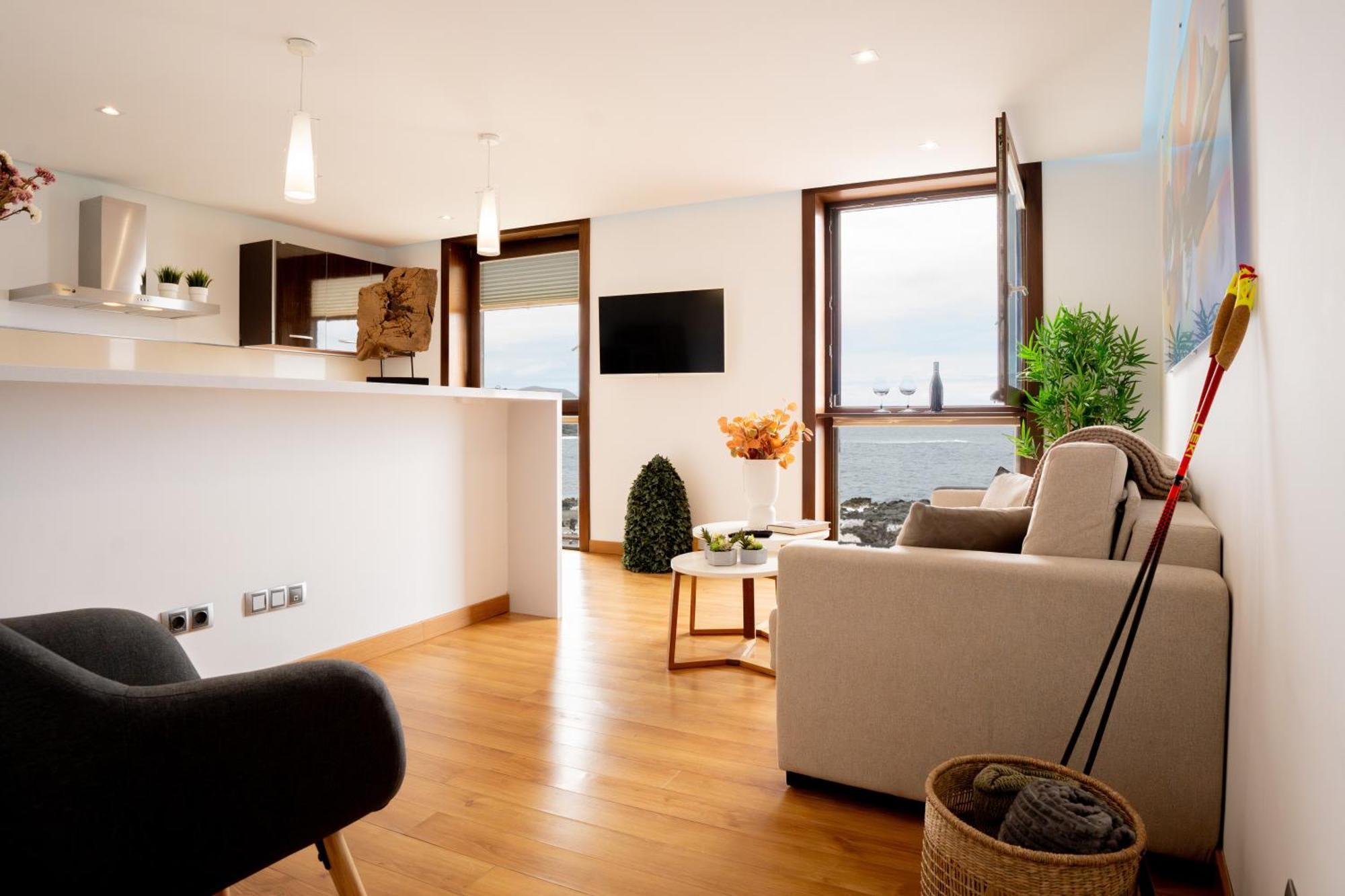 Modern Sea Front Apartment In Garachico 3 Eksteriør bilde